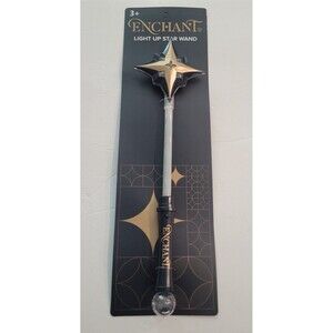 Enchant Light Up Star Wand - Fairy Princess Party Accessory Toy